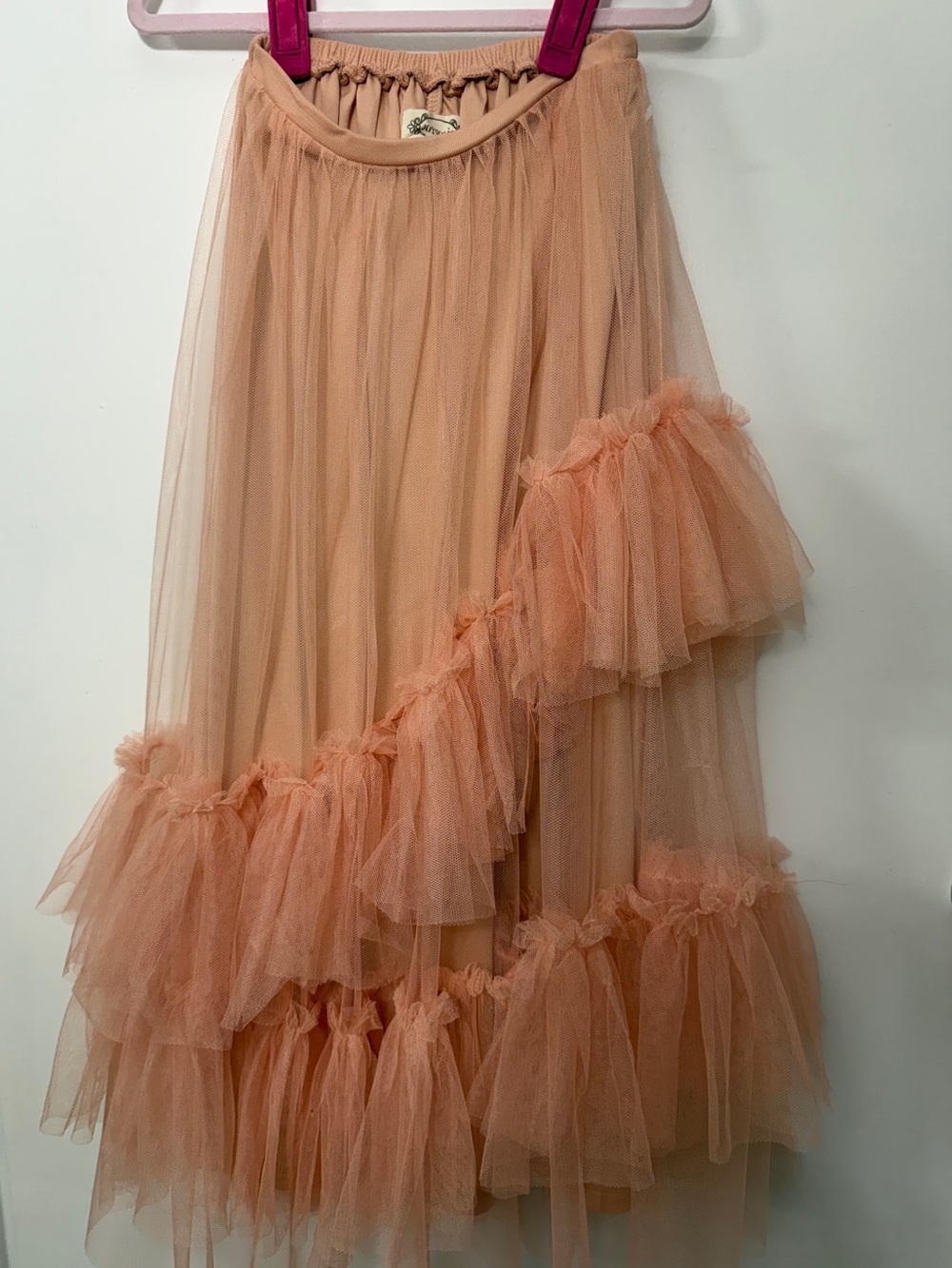 Joyfolie Girls' Blush Pink Chiffon Dress